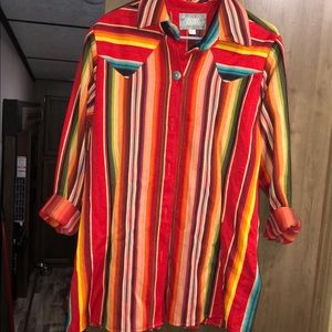 Silverado brand button up tunic